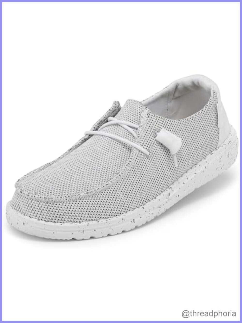 Women's Lightweight Slip On Loafer with Stretch Textile Upper and Flexible